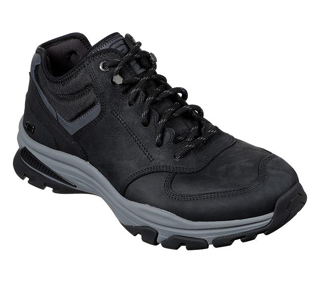 Zapatos Sin Cordones Skechers Hombre - Ralcon Negro EHNXR3287